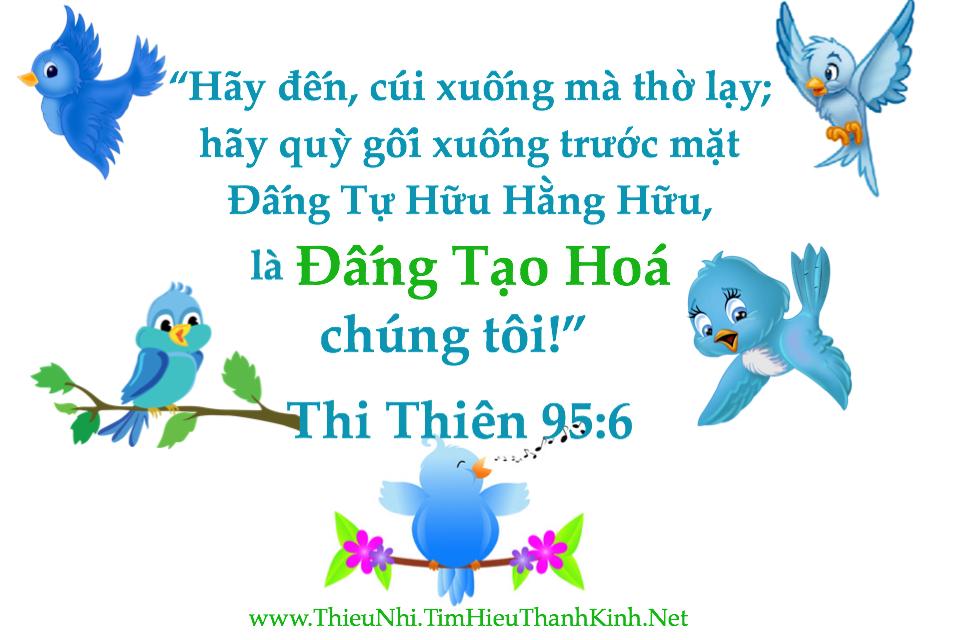 Thi Thiên 95:6