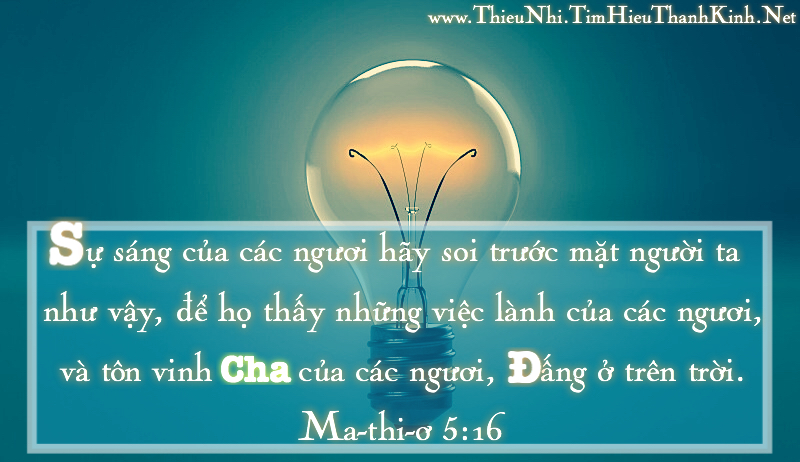 Ma-thi-ơ 5:16