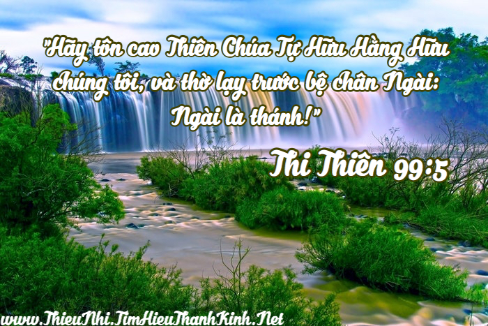 Thi Thiên 99:5