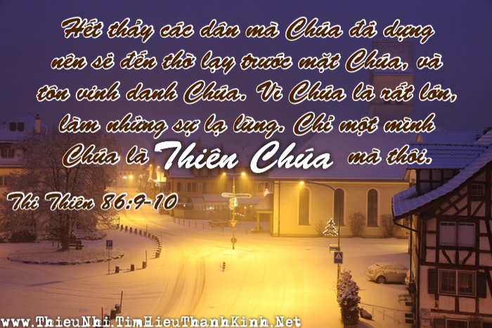 Thi Thiên 86:9-10