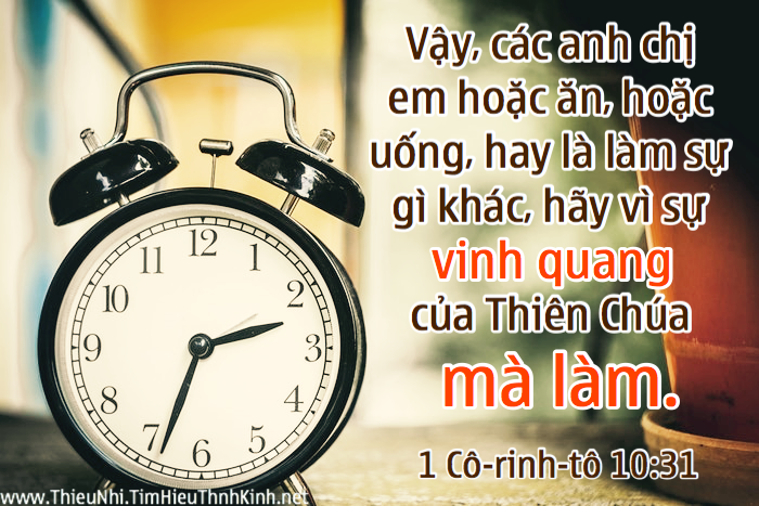 I Cô-rinh-tô 10:31